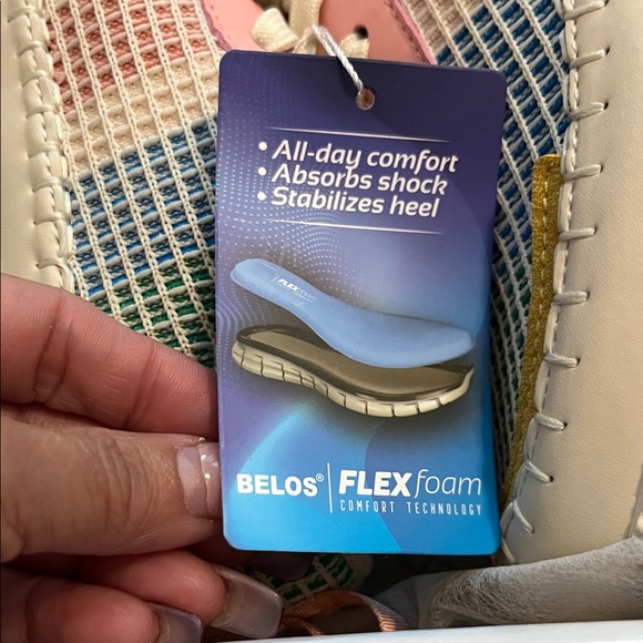 Women's Multicolor Sneakers - Picture 5 of 6